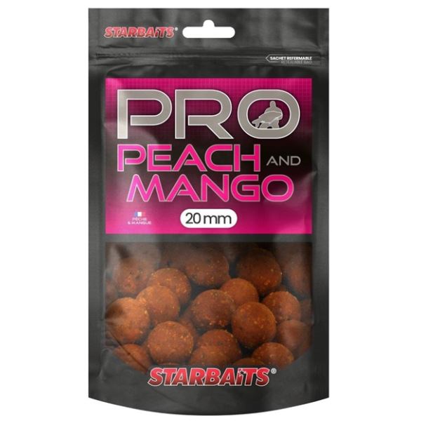 Starbaits Boilie Probiotic Peach Mango + N-Butyric