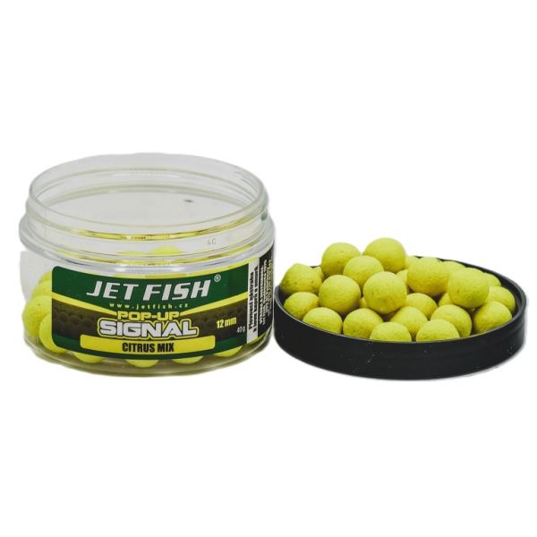 Jet Fish Plovoucí Boilie Signal Pop Up Citrus Mix