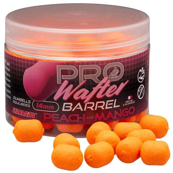 Starbaits Wafter Pro Peach & Mango 50 g 14 mm
