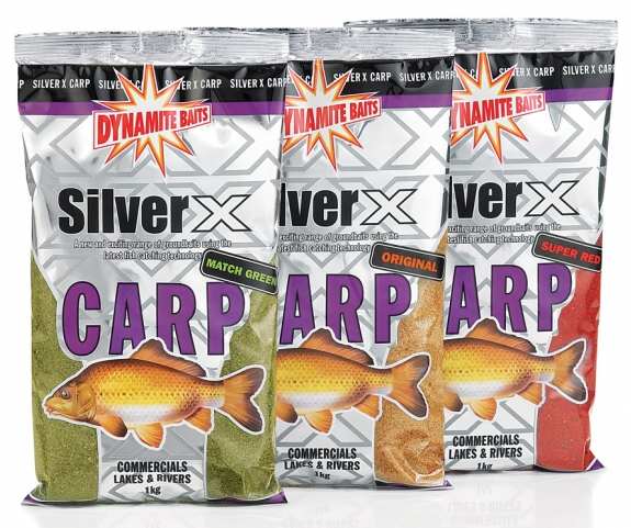 Dynamite baits silver x carp groundbaits 2 kg carp