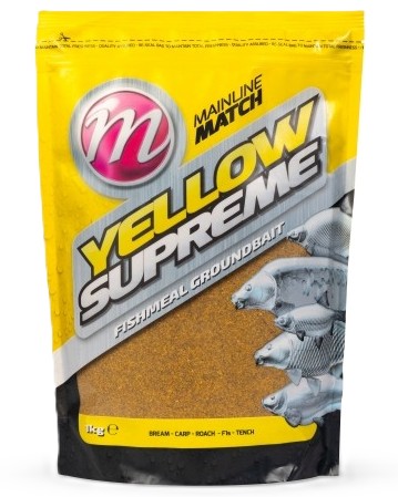 Levně Mainline krmítková směs yellow supreme 1 kg