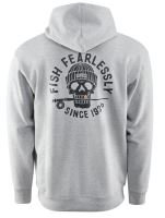 Grundéns Mikina DeadStick Hoodie Athletic Heather - M