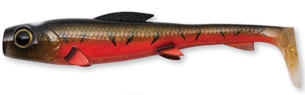 Levně Abu garcia gumová nástraha svartzonker mcpike red tiger 2 ks - 17 cm 48 g
