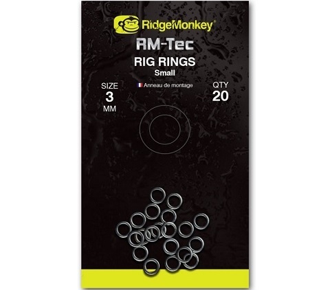 Ridgemonkey kroužky rig rings-2,5 mm