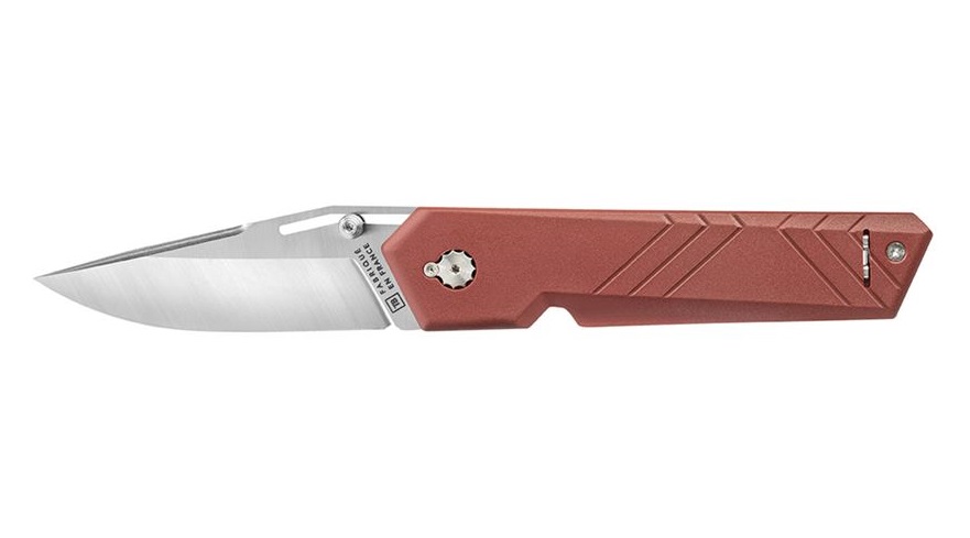 Tb outdoor nůž edc unboxer red handle