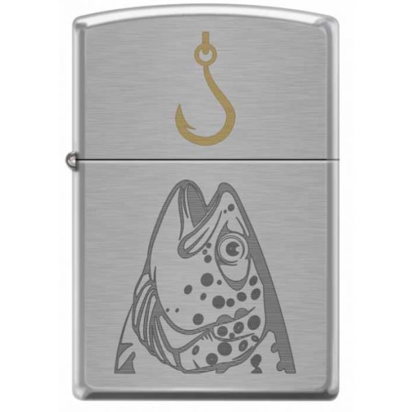 Zippo Benzínový Zapalovač Fish Hook Design