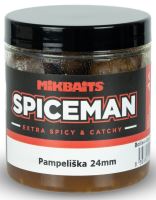 Mikbaits Boilie V Dipu Spiceman Pampeliška 250 ml - 24 mm