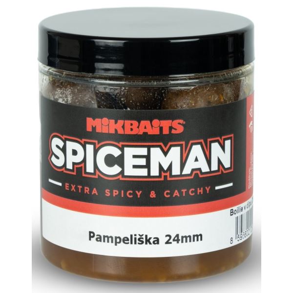 Mikbaits Boilie V Dipu Spiceman Pampeliška 250 ml