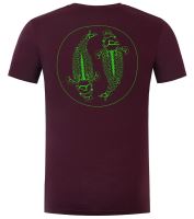 Korda Tričko Mandala Tee Burgundy - XXXXL