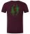 Korda Tričko Mandala Tee Burgundy