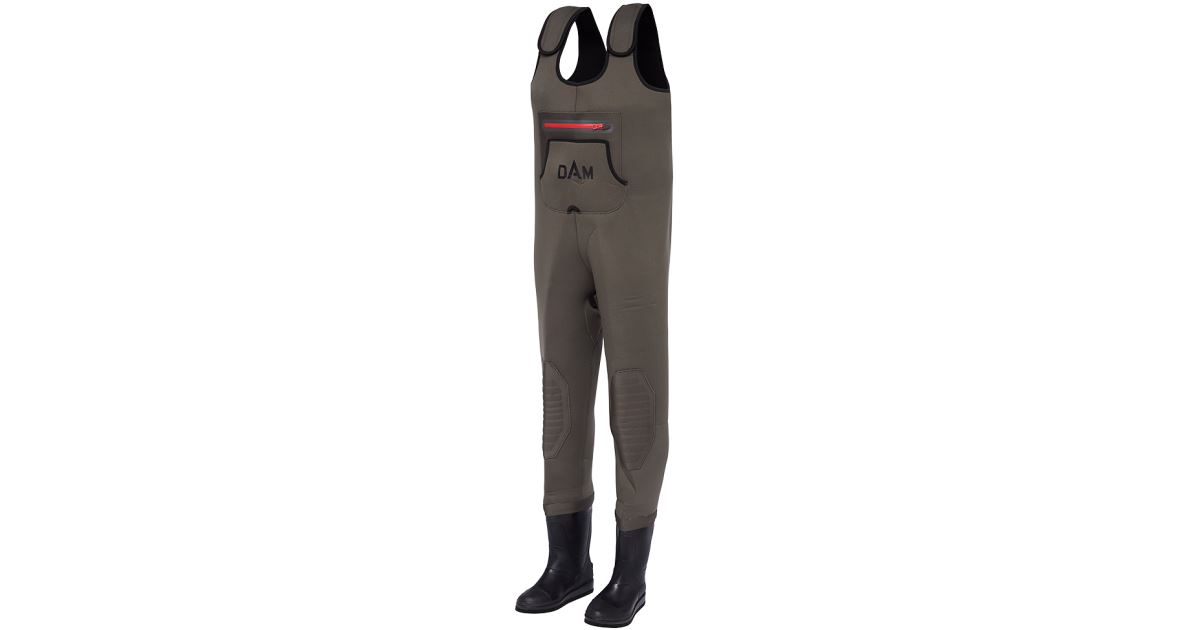 Dam Brodící Kalhoty Break Point Neoprene Wader Bootfoot Felt Grey Bl