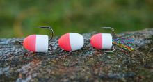 Redbass Mandula Red/White - S 50 mm 1,2 g