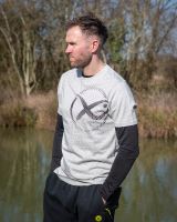 Matrix Tričko Large Mesh Logo T-Shirt Grey (3)