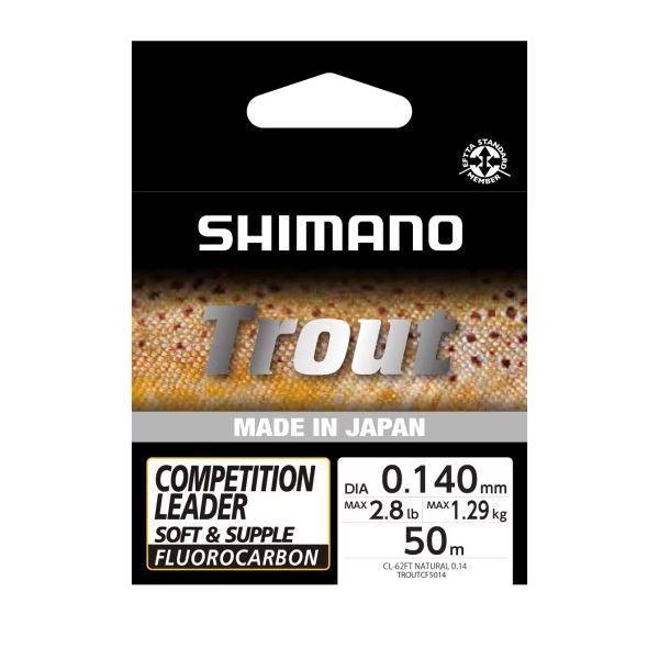 Shimano Fluorocarbon Line Trout Competition Fluoro 50 m
