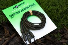 Korda Montáž Essentials Lead Clip Action Pack Tubing 3 ks (3)