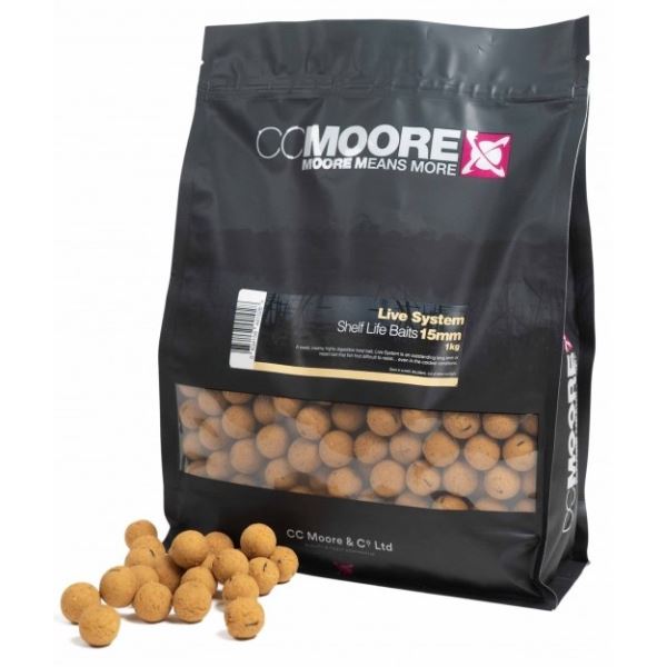 CC Moore Boilies Live system