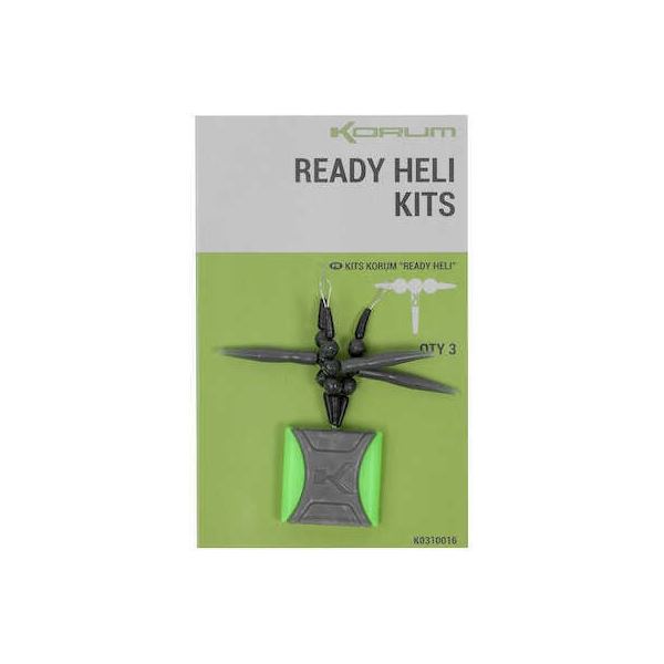 Korum Montáž Ready Heli Kits 3 ks