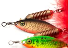 Fox Rage Třpytka Spinner UV Hot Perch (8)