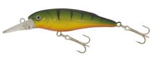 Kamasaki Wobler Shad Olejovo Zelená-Žlutá 8 cm 12 g