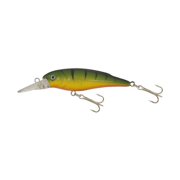 Kamasaki Wobler Shad Olejovo Zelená-Žlutá 8 cm 12 g