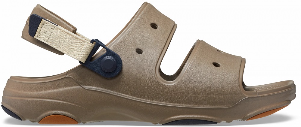 Levně Crocs sandály classic all-terrain sandal khaki multi - 41-42