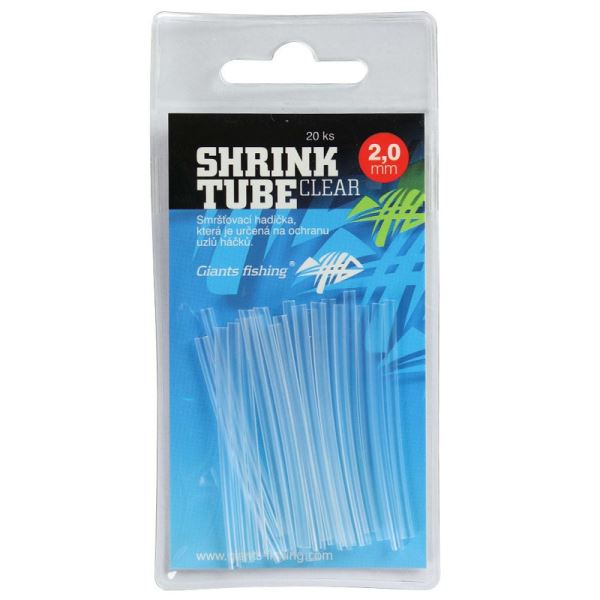 Giants Fishing Smršťovací Hadička Shrink Tube Clear 20 ks