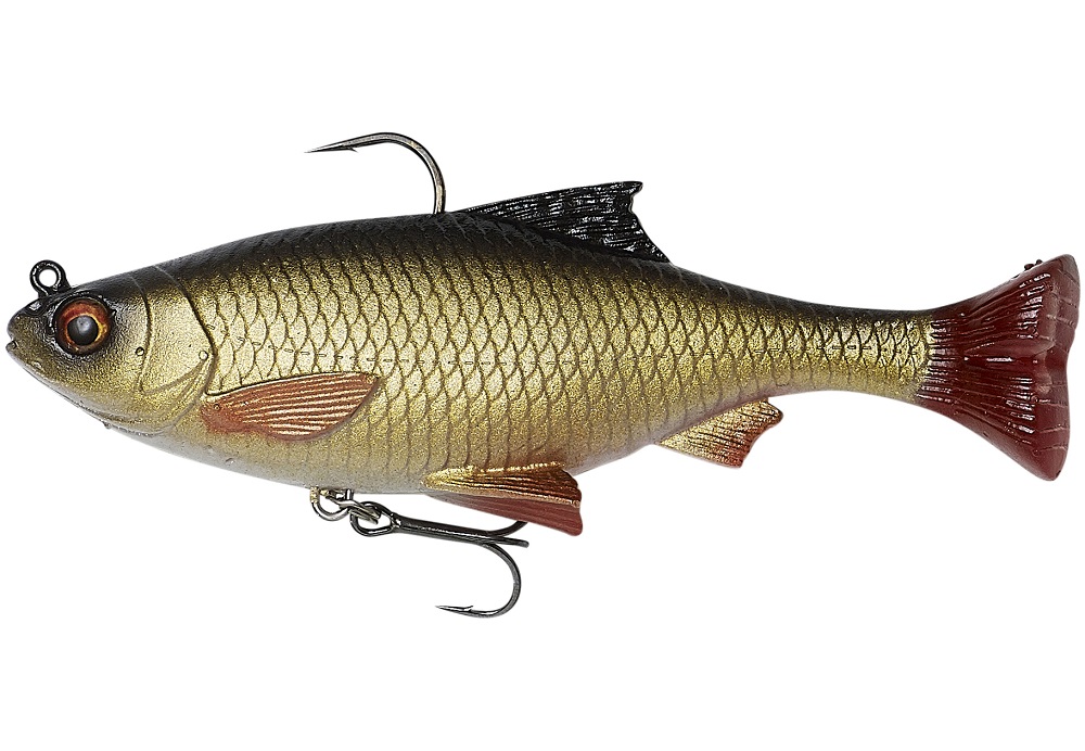 Savage gear gumová nástraha 3d pulse tail rudd 2 ks-10 cm 17,5 g