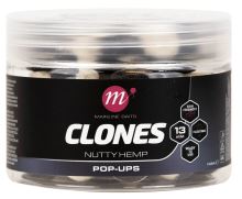 Mainline Plovoucí Boilies Clones Pop Ups 13 mm 150 ml Nutty Hemp (1)