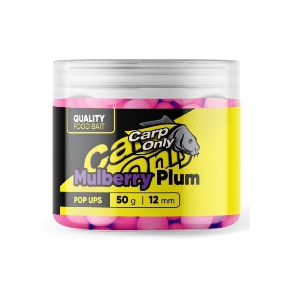 Carp Only Plovoucí Boilies Hi-Visual Pop Ups Mulberry Plum 50 g