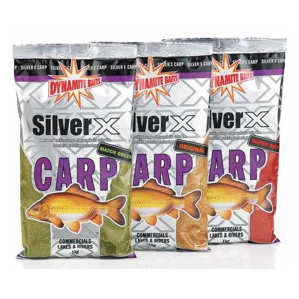 Dynamite Baits silver x carp groundbaits 1 kg