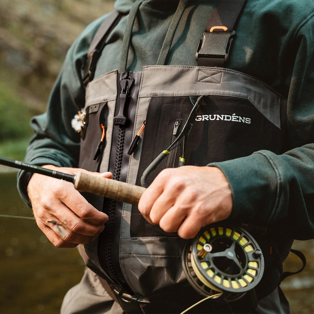 Grundéns Prsačky Men´s Vector Zip Stockingfoot Wader Anchor (6)
