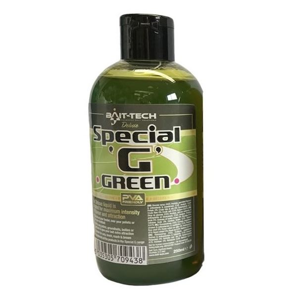 Bait-Tech Tekutý Posilovač Deluxe Special G Green 250 ml