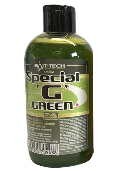 Levně Bait-tech tekutý posilovač deluxe special g green 250 ml