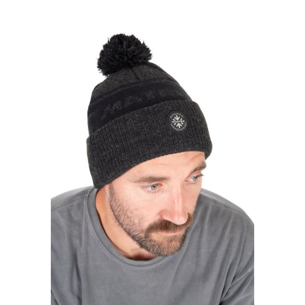 Matrix Čepice Grey Sherpa Bobble Hat