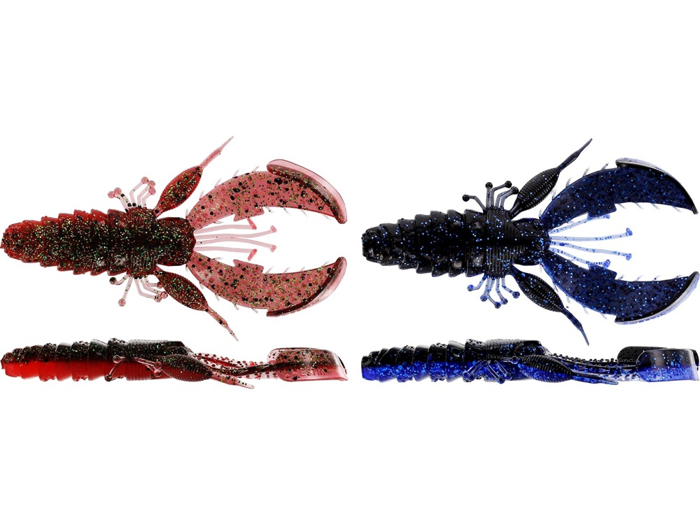 Westin gumová nástraha chebu rig crecraw r 'n r clear water mix 2 ks 6,5 cm 7 g