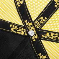 Black Cat Kšiltovka Black and Yellow Trucker Cap (6)