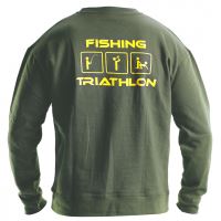 Doc Fishing Mikina Triathlon zelená-Velikost XL