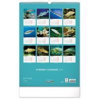 PGCZ Nástenný kalendár Rybársky 2025 SK 33×46 cm (13)