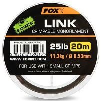 Fox Návazcový Vlasec Edges Link Trans Khaki Mono 20 m - 0,53 mm 25 lb