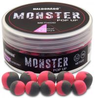 Haldorádó Plovoucí Boilie Pop-Up Method Monster 30 g 9+11 mm - Kalamáry Borůvka