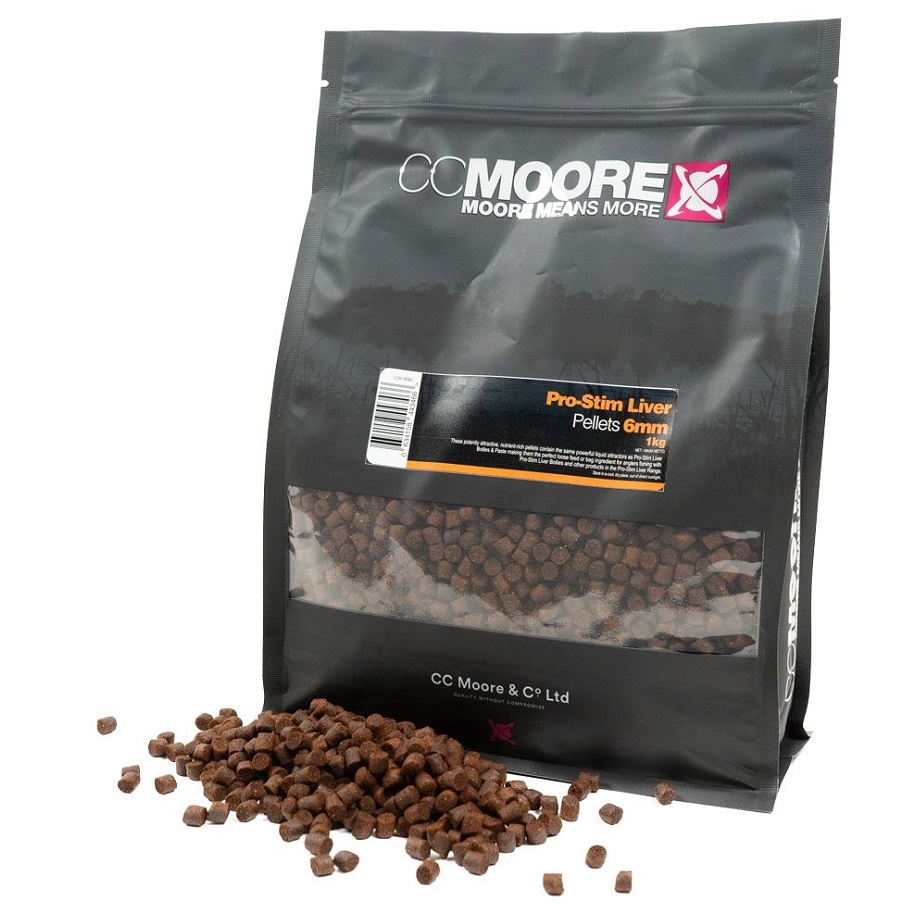 Levně Cc moore pelety pro-stim liver - 5 kg 6 mm