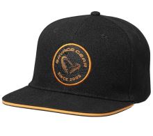 Savage Gear Kšiltovka Badge Flatbill Cap Black Orange Savage Gear Kšiltovka Badge Flatbill Cap Black Orange