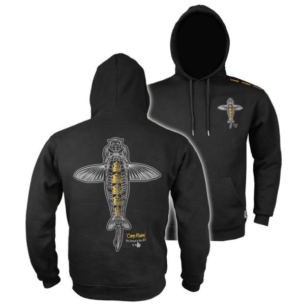 Vass Mikina Carp Rising Hoodie Black