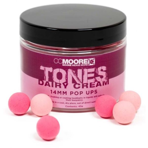 CC Moore Plovoucí Boilie Tones Dairy Cream Pop Ups