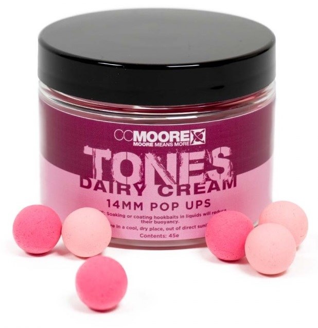 CC Moore Plovoucí Boilie Tones Dairy Cream Pop Ups