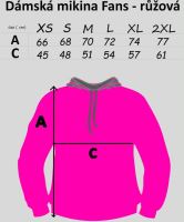 Mikbaits Mikina Ladies Team Růžová (5)