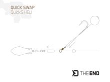 Delphin Rychlovýměnný Obratlík TheEND QuickS Heli #4 10 ks (1)