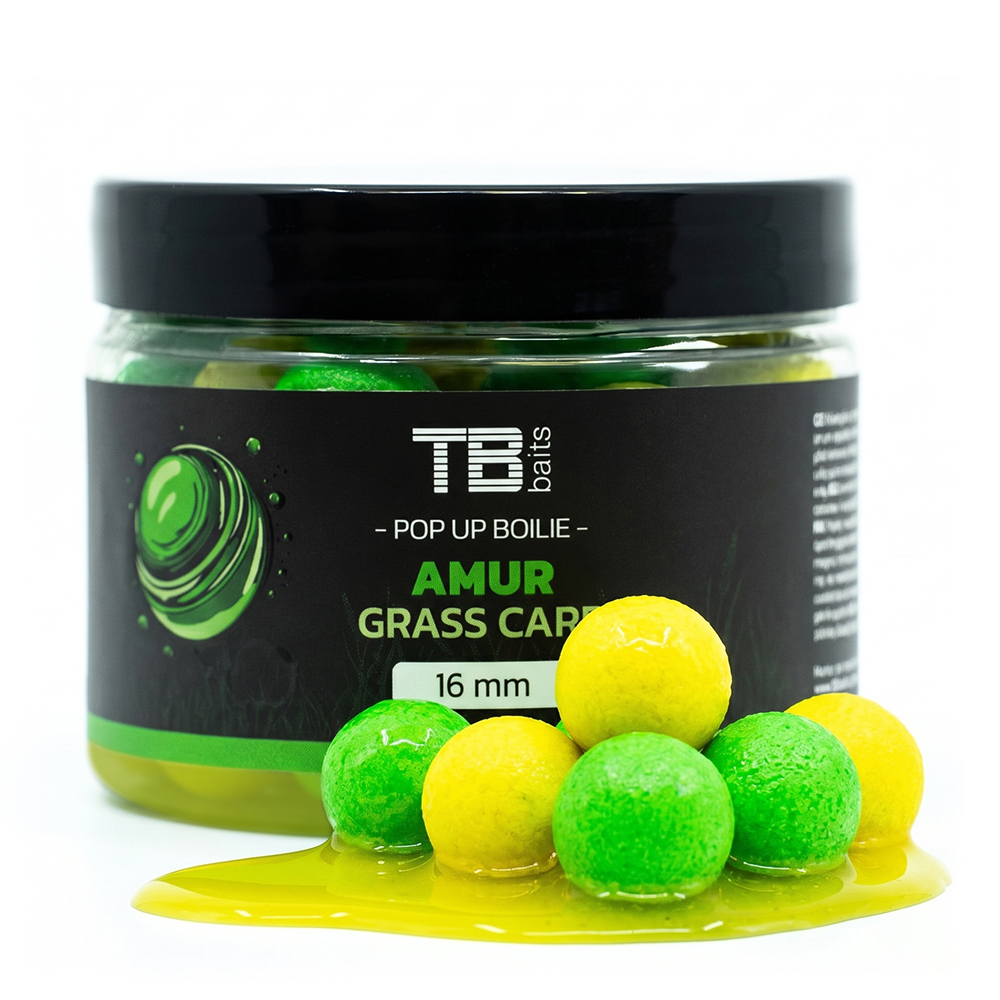 Levně Tb baits plovoucí boilie pop up amur 50 g 16 mm