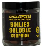 Singleplayer Rozpustné Boilies Soluble Surprise 20 mm - 150 g