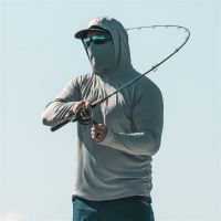 Grundéns Triko Tough Sun Masked Hoodie Iceberg (7)
